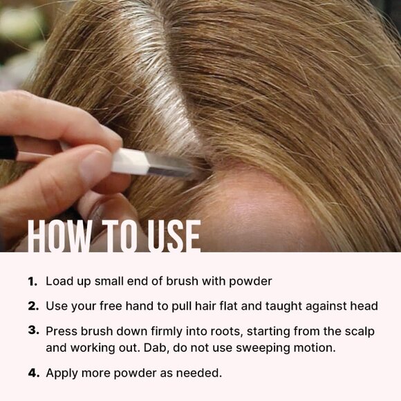 COLOR WOW Root Cover Up – Instant Grey Coverage and Highlight Touch-Up | Black - Picture 4 of 4